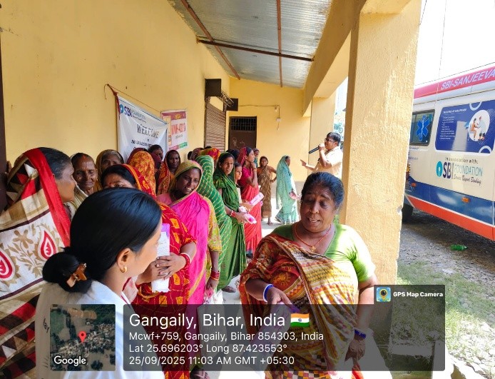 SBI Sanjeevani Clinic on Wheels Image 21